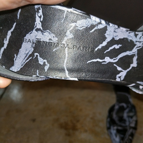 **SOLD** BALENCIAGA Marble Strap Heel - Picture 6 of 8